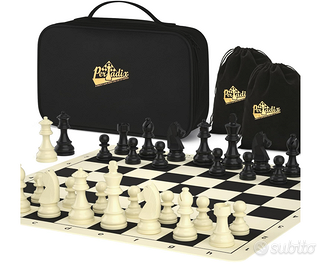 Peradix Set Scacchi Gioco da Tavola,Scacchiera Pro