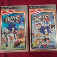 PSP Sonic Rivals e Sonic Rivals 2