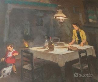 CAFIERO FILIPPELLI - Pittura ad olio su tela