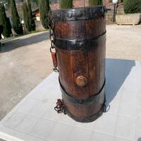 Botte antica e rara ovale da collezione