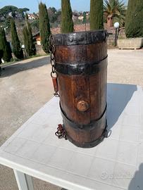 Botte antica e rara ovale da collezione