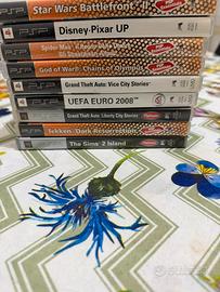 Lotto 9 Giochi PSP