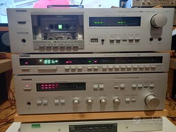 Telefunken, amplificatore radio piastra, alluminio