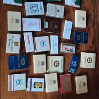 Scatole fiammiferi hotel