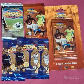 6 Buste Sigillate Football champions varie anni 