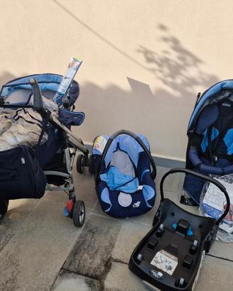 TRIO BEBE’ CONFORT LOOLA + BASE AUTO PER OVETTO