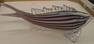 Pesce in vetro di Murano