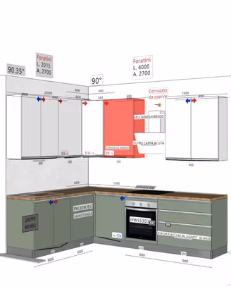 Cucina con elettrodomestici mondo convenienza 