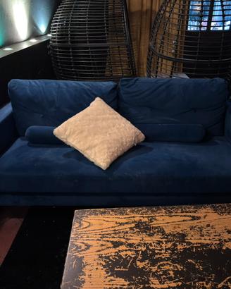 Divano blu