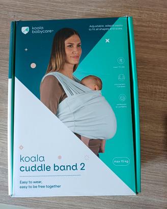 Fascia neonato Koala Cuddle 2 + supporto collo +