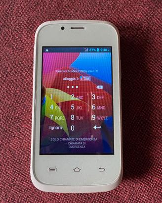 Smartphone Android dual sim Mediatek w305  usato
