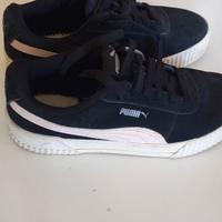 Scarpe da ginnastica Puma nere e rosa