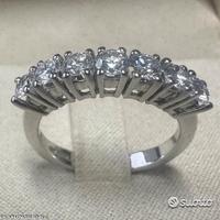 ANELLO FEDINA SETTE ORO 18kt. E DIAMANTI ct. 1,06