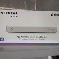 NETGEAR VIZN GC110 – Switch Gigabit Cloud 8 Porte 