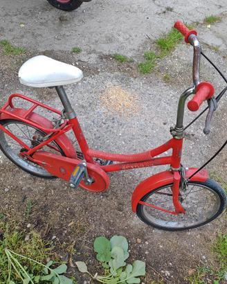 Bici Graziella Carnielli Vintage Rossa 