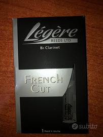 Ancia per clarinetto in sib Legere french cut n.4