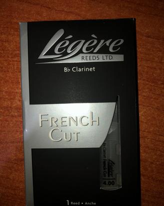 Ancia per clarinetto in sib Legere french cut n.4