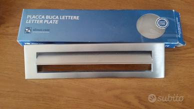 Placca posta e sportello posta