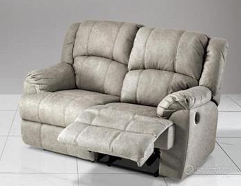 Divano 2 posti con recliner