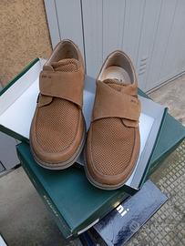 Scarpe uomo, marca ENVAL, con velcro numero 40