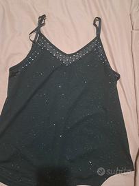 top donna glitterato