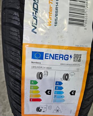 2 Pneumatici 185/65 R14 Nordexx Winter Trac 3