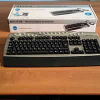 KIT TASTIERA e MOUSE OTTICO WIRELESS BELKIN 