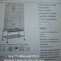 gabbia per uccellini /pappagalli