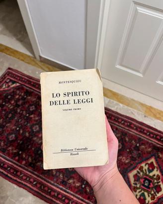 Lo spirito delle leggi