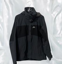 Giubbino Vintage Adidas nero e grigio,Adidas,M