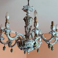 lampadario di Capodimonte 