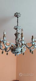 lampadario di Capodimonte 