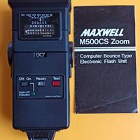 Flash MaxWell per fotocamera reflex