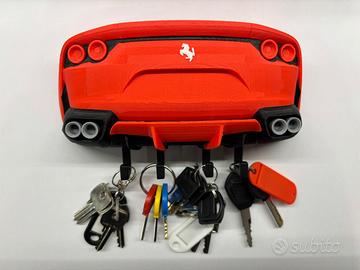 Portachiavi da parete 3d Ferrari 812
