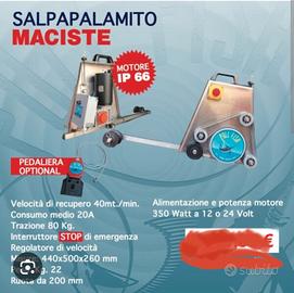 Salpa palamito elettrico 1 kw