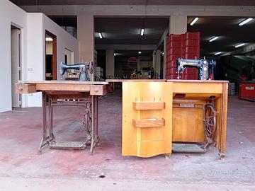 Mobiletto singer e macchina da cucire singer