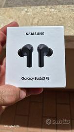 Samsung Galaxy buds3 fe nere sigillate