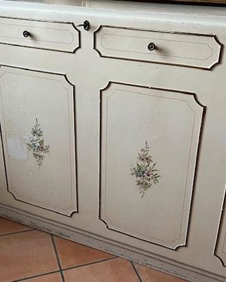 Mobile Letto in Legno vintage anni 70/80