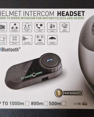 Interfono moto bluetooth T-COM VB
