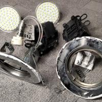Faretti da incasso Fosnova lampadine led 2 PZ 12V