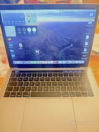 Macbook pro 13 2019 touche bar Intel I5
