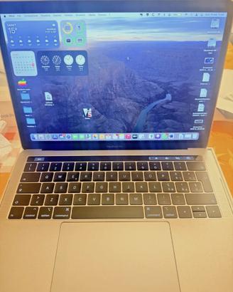 Macbook pro 13 2019 touch bar Intel I5