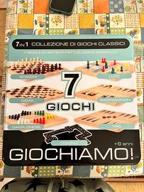 7 in 1 giochi da tavolo