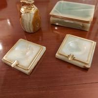 Set da fumo in onice vintage anni '70