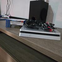 ps4 con 5 giochi 