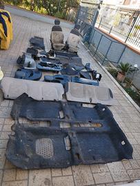 kit trasformazione da autocarro a vettura panda 