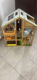 Casetta bambile in legno