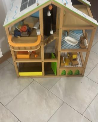 Casetta bambile in legno