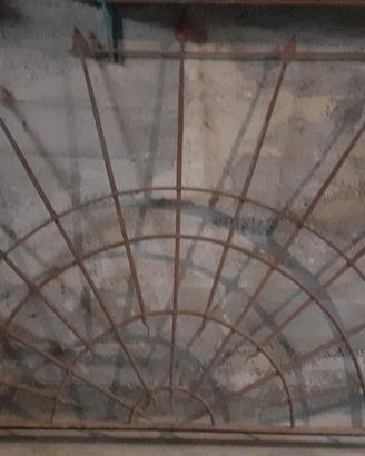 Inferriata a raggiera  rosta  