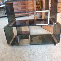 Tavolini in vetro vintage .